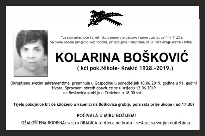 Kolarina  Bošković