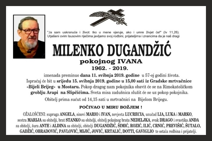 Milenko  Dugandžić