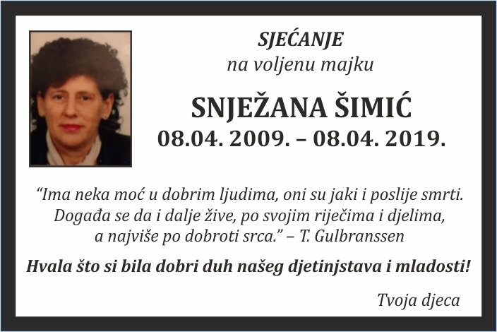 Snježana  Šimić