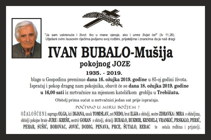 Ivan Bubalo –  Mušija