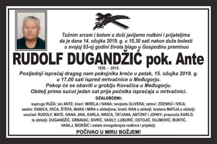 Rudolf  Dugandžić