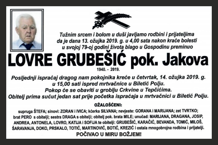 Lovre  Grubešić