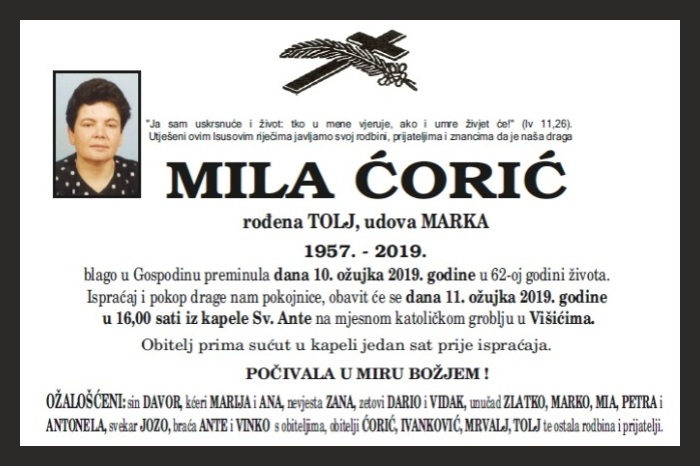 Mila  Ćorić