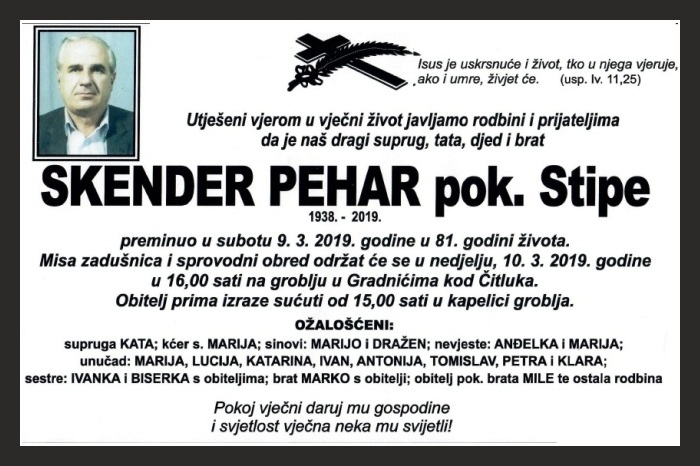 Skender  Pehar