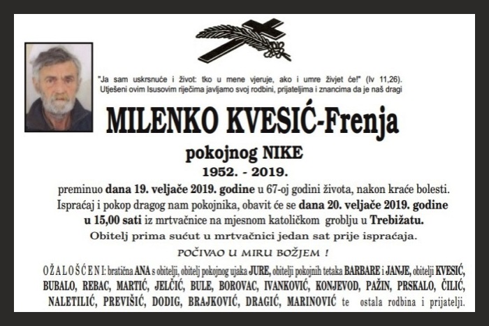 Milenko  Kvesić-Frenja
