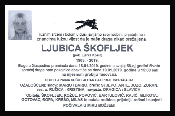 Ljubica  Škofljek