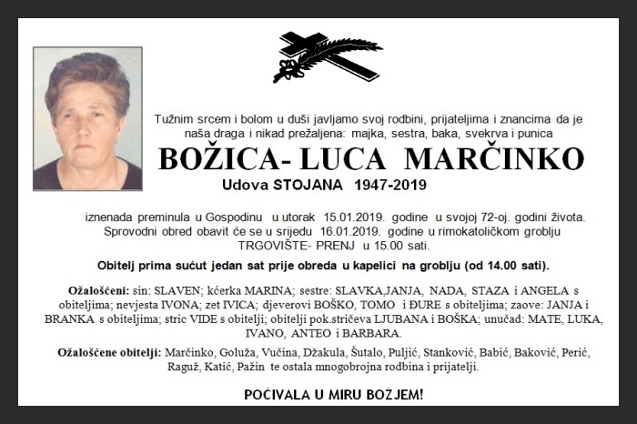 Božica – Luca  Marčinko