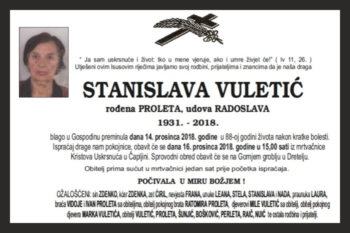 Stanislava  Vuletić