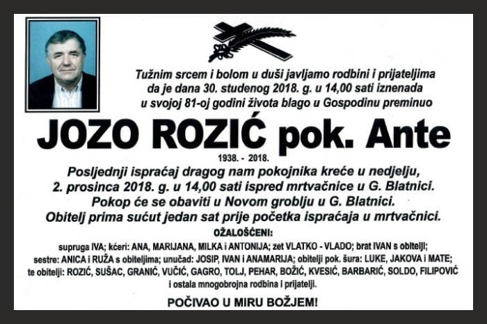 Jozo  Rozić