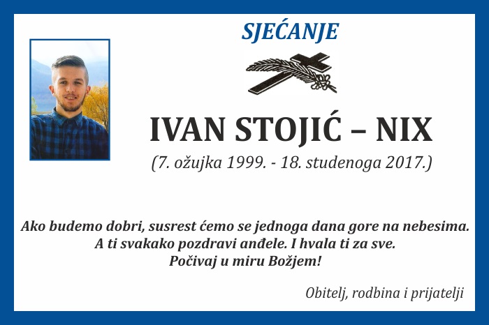Sjećanje: Ivan Stojić –  Nix
