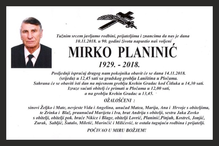 Mirko  Planinić