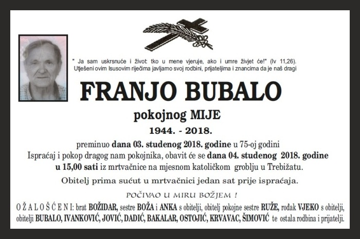 Franjo  Bubalo