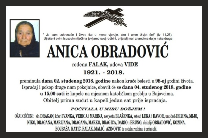 Anica  Obradović