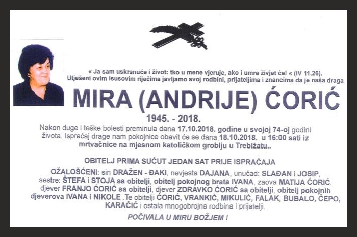 Mira  Ćorić