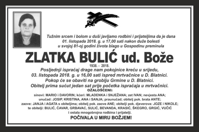 Zlatka  Bulić