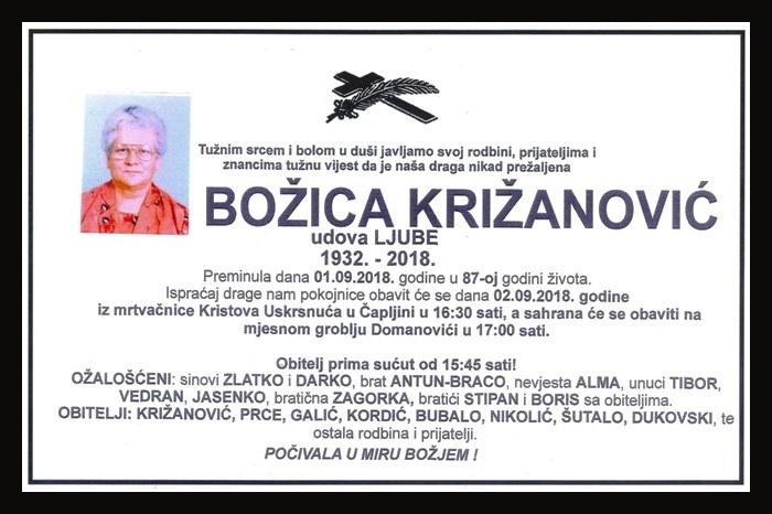 Božica  Križanović