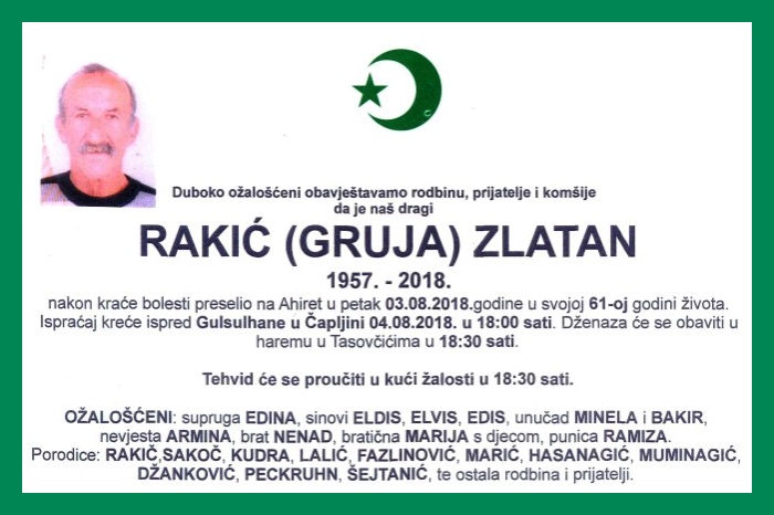 Rakić  Zlatan