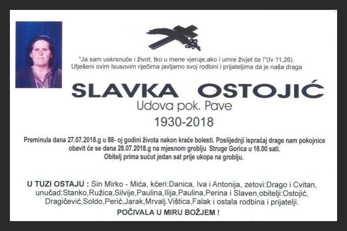Slavka  Ostojić