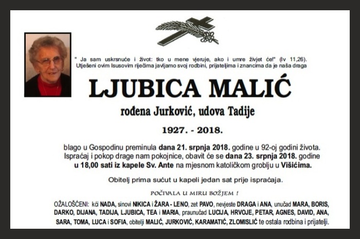 Ljubica  Malić