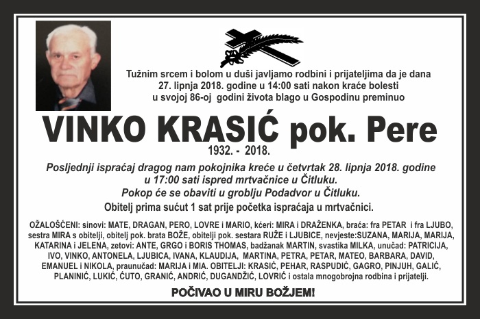 Vinko  Krasić