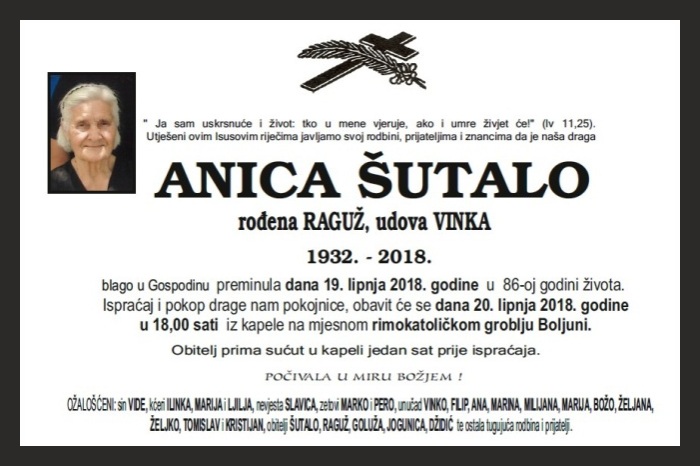 Anica  Šutalo