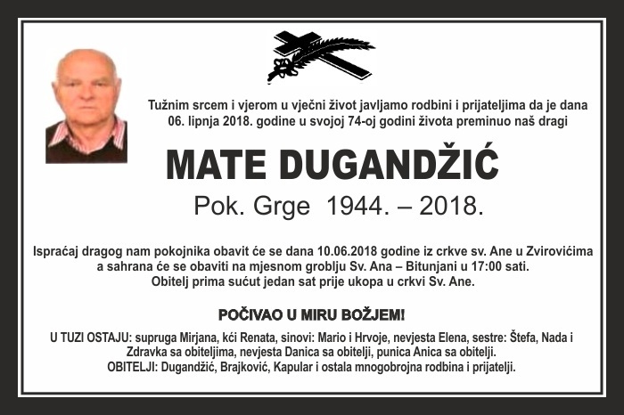 Mate  Dugandžić