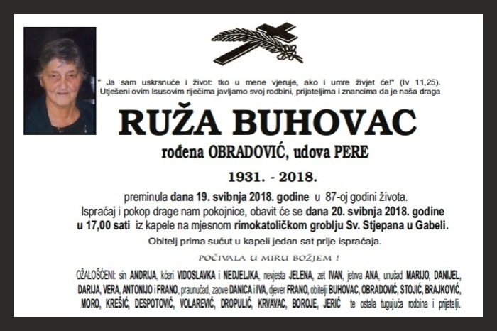 Ruža  Buhovac