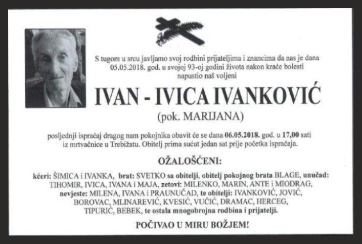 Ivan – Ivica  Ivanković