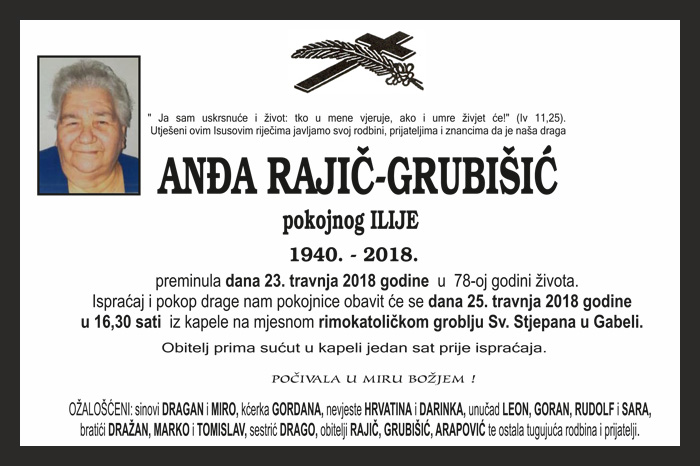 Anđa  Rajič-Grubišić
