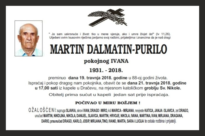 Martin  Dalmatin-Purilo