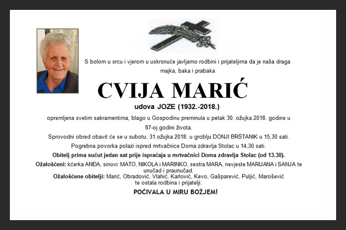 Cvija  Marić