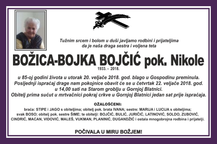 Božica-Bojka  Bojčić