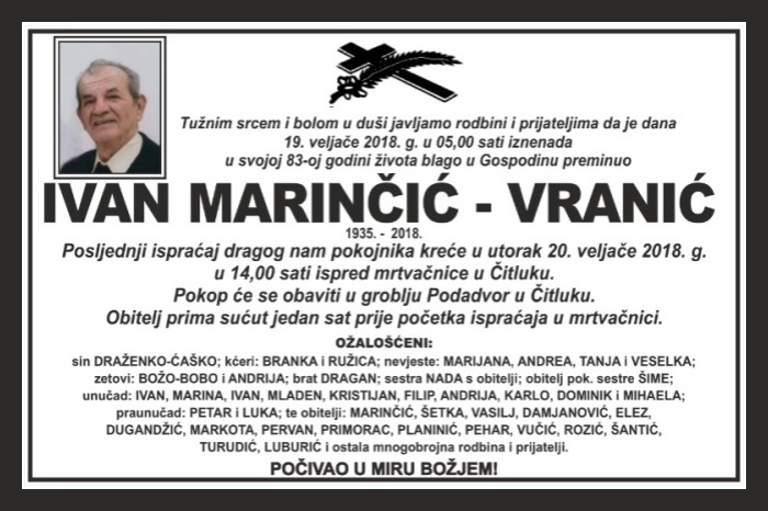 Ivan Marinčić –  Vranić