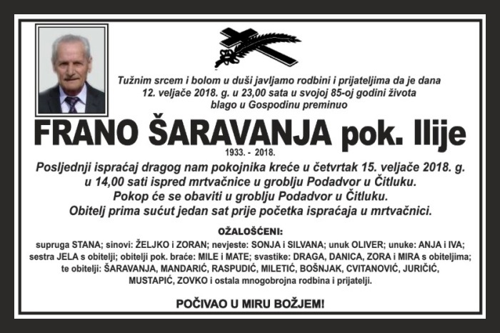 Frano  Šaravanja