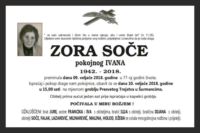 Zora  Soče