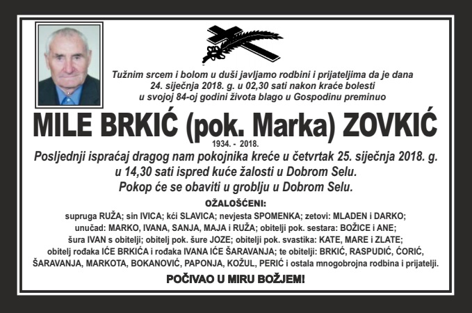 Mile Brkić  Zovkić