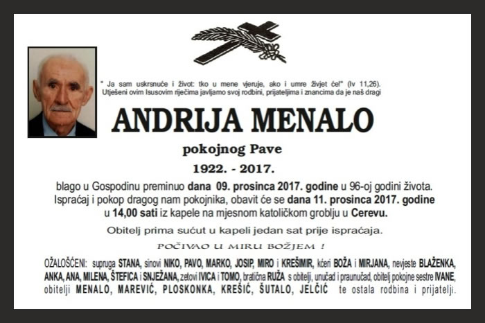 Andrija  Menalo