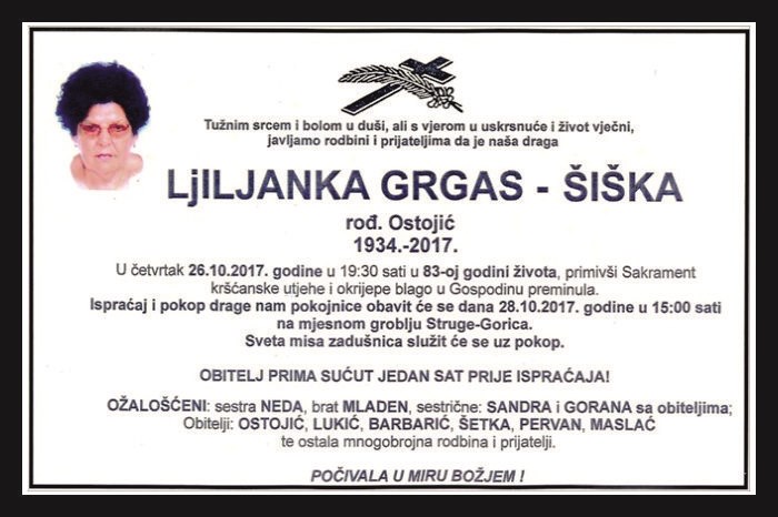 Ljiljanka Grgas –  Šiška