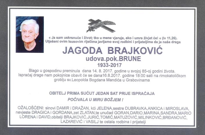Jagoda  Brajković