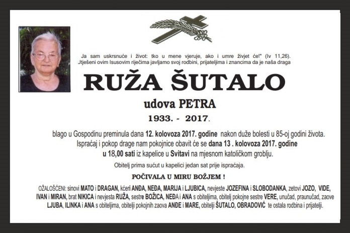 Ruža  Šutalo