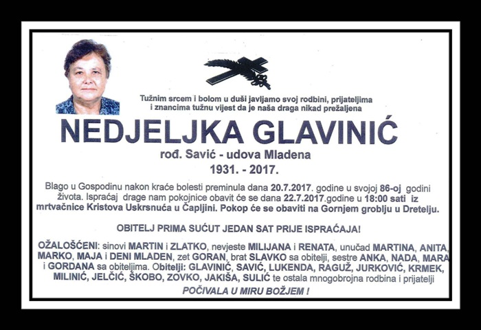 Nedjeljka  Glavinić