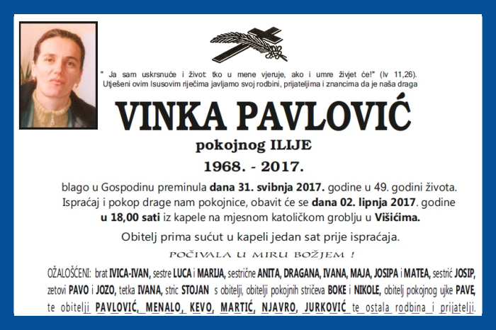 Vinka  Pavlović