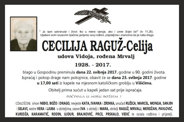 Cecilija  Raguž-Celija