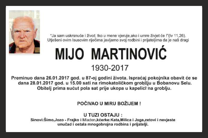 Mijo  Martinović