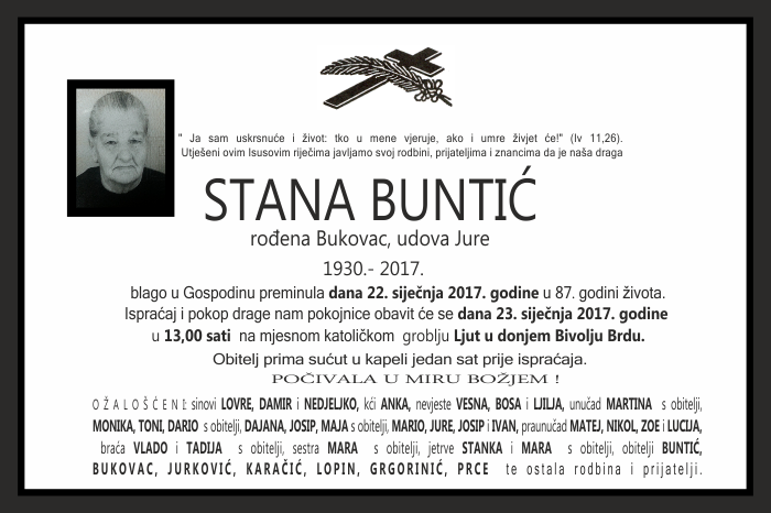 Stana  Buntić