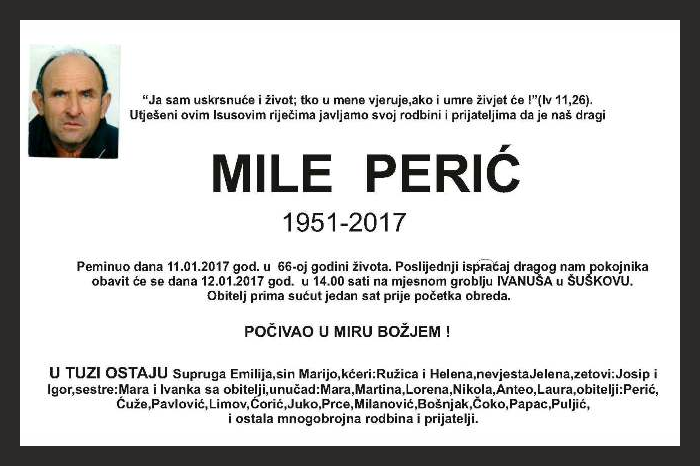 Mile  Perić
