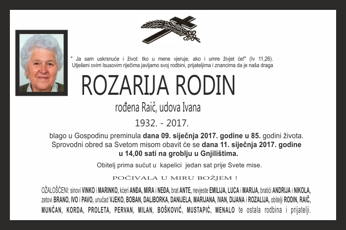 Rozarija  Rodin